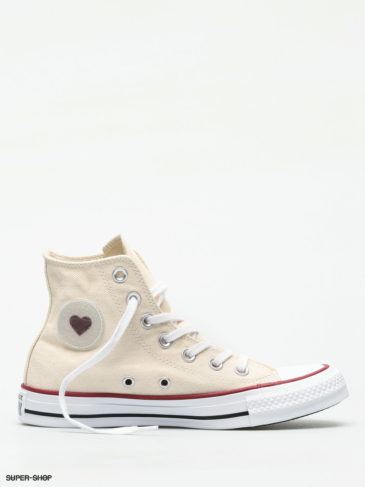 Converse all star hi cheap natural white