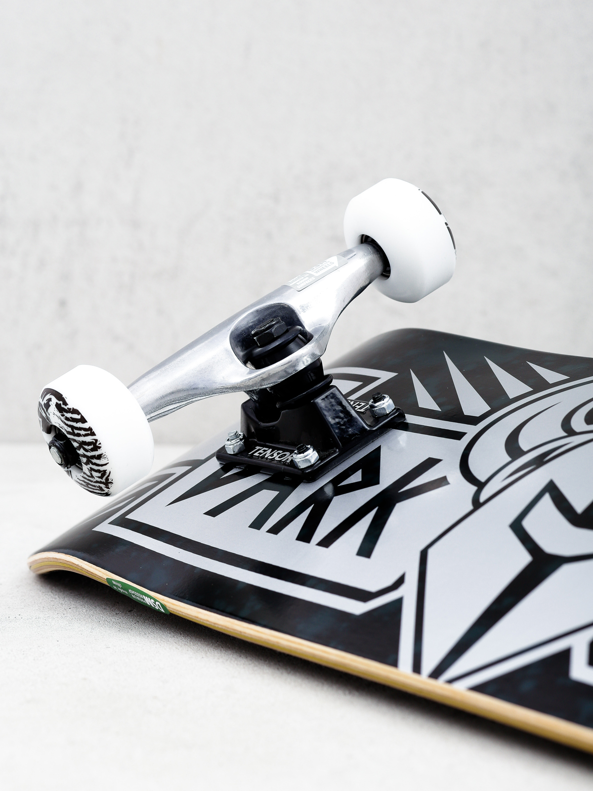 Darkstar Grand Fp Soft Wheels Skateboard (silver)