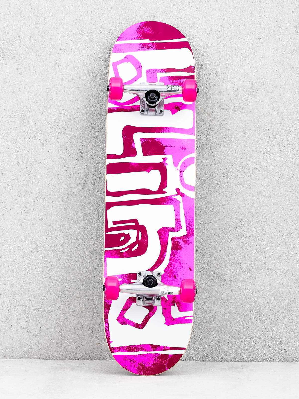 Blind Og Water Color Skateboard (neon pink)