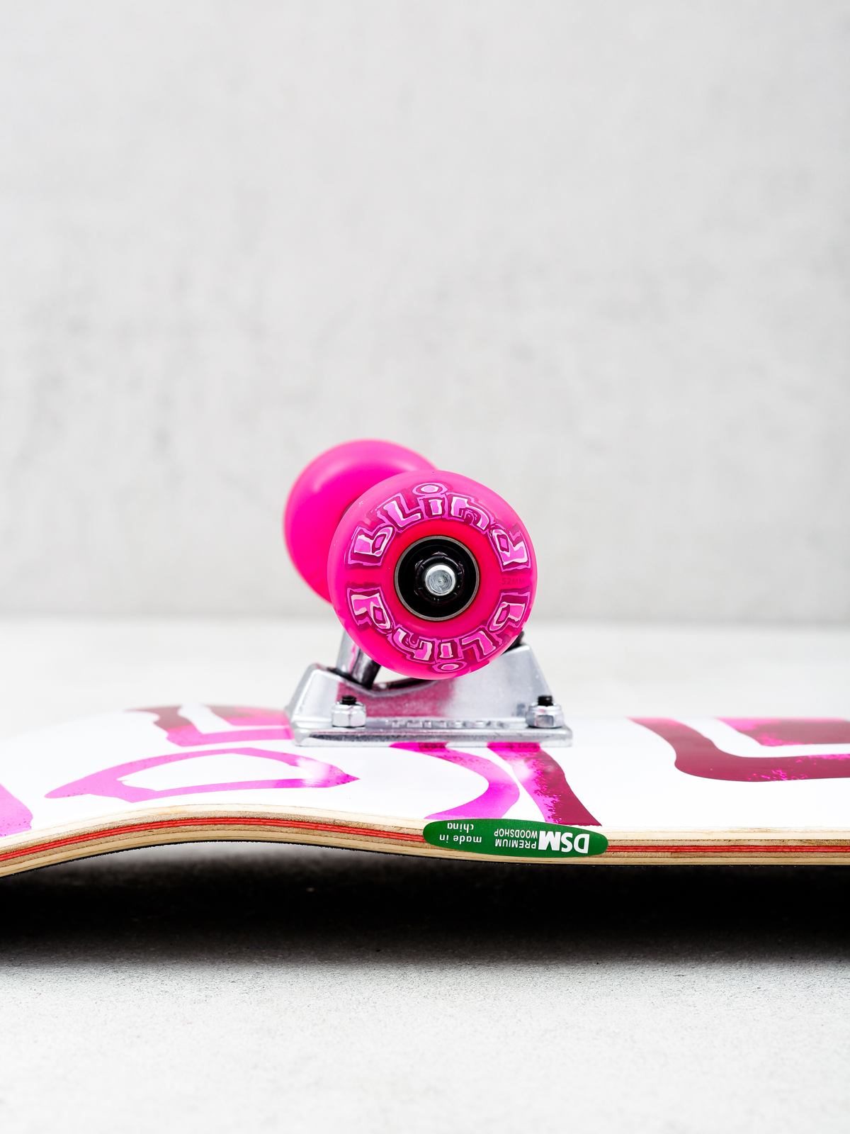 Blind Og Water Color Skateboard (neon pink)