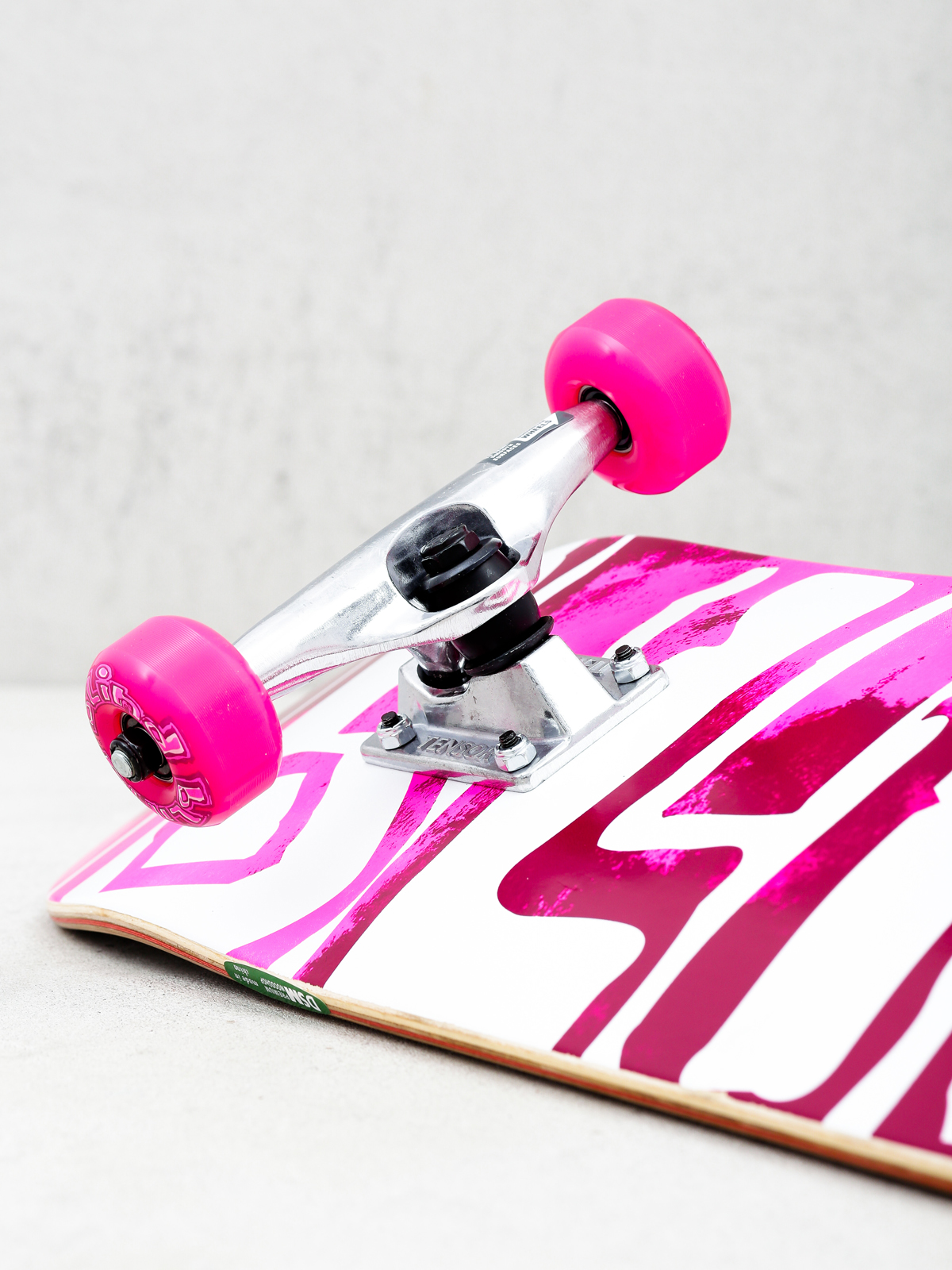Blind Og Water Color Skateboard (neon pink)