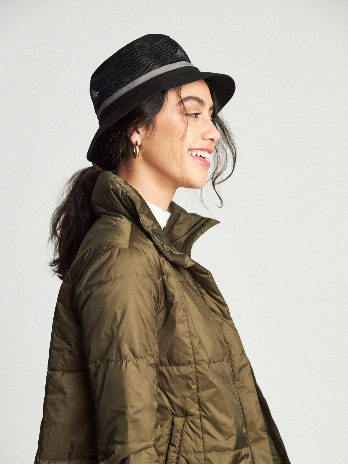 Brixton Hardy Bucket Hat Hut/schibermütze (black/grey)