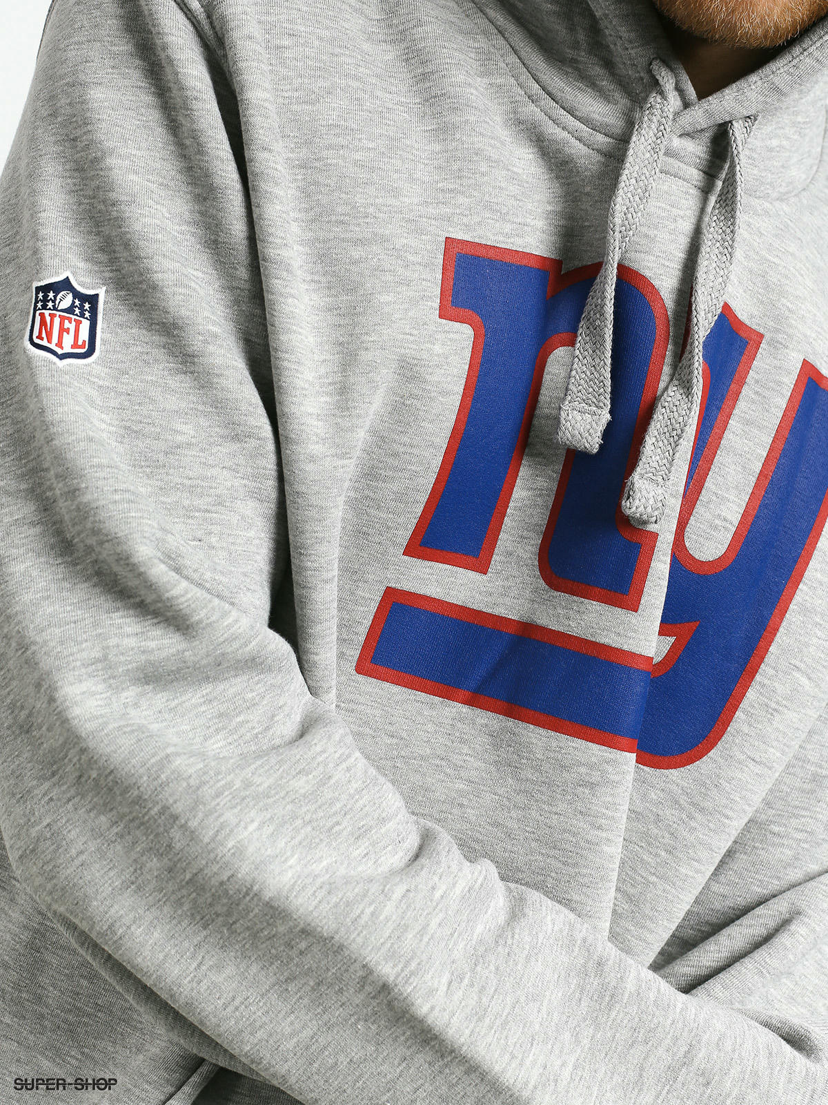 New Era New York Giants HD Hoodie (heather gray)