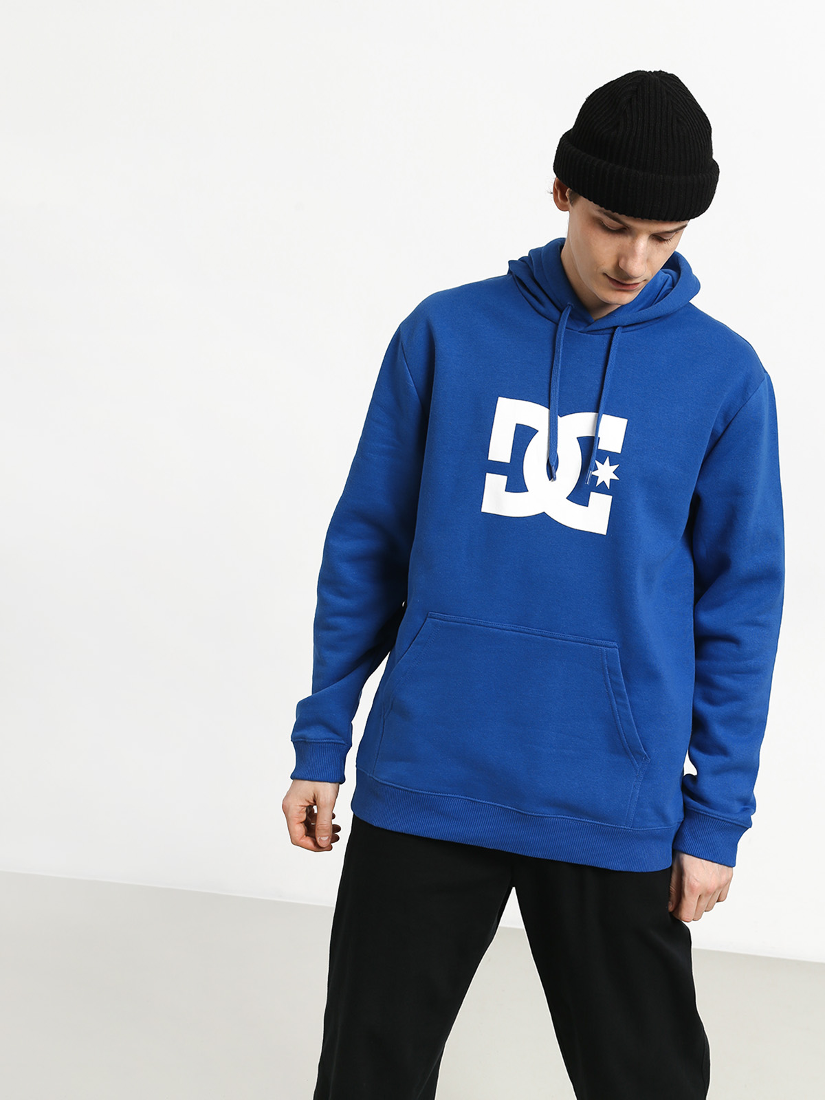 blue dc hoodie