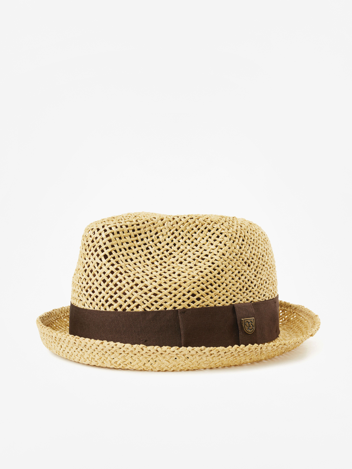 Brixton Castor Fedora Hat (dark tan)