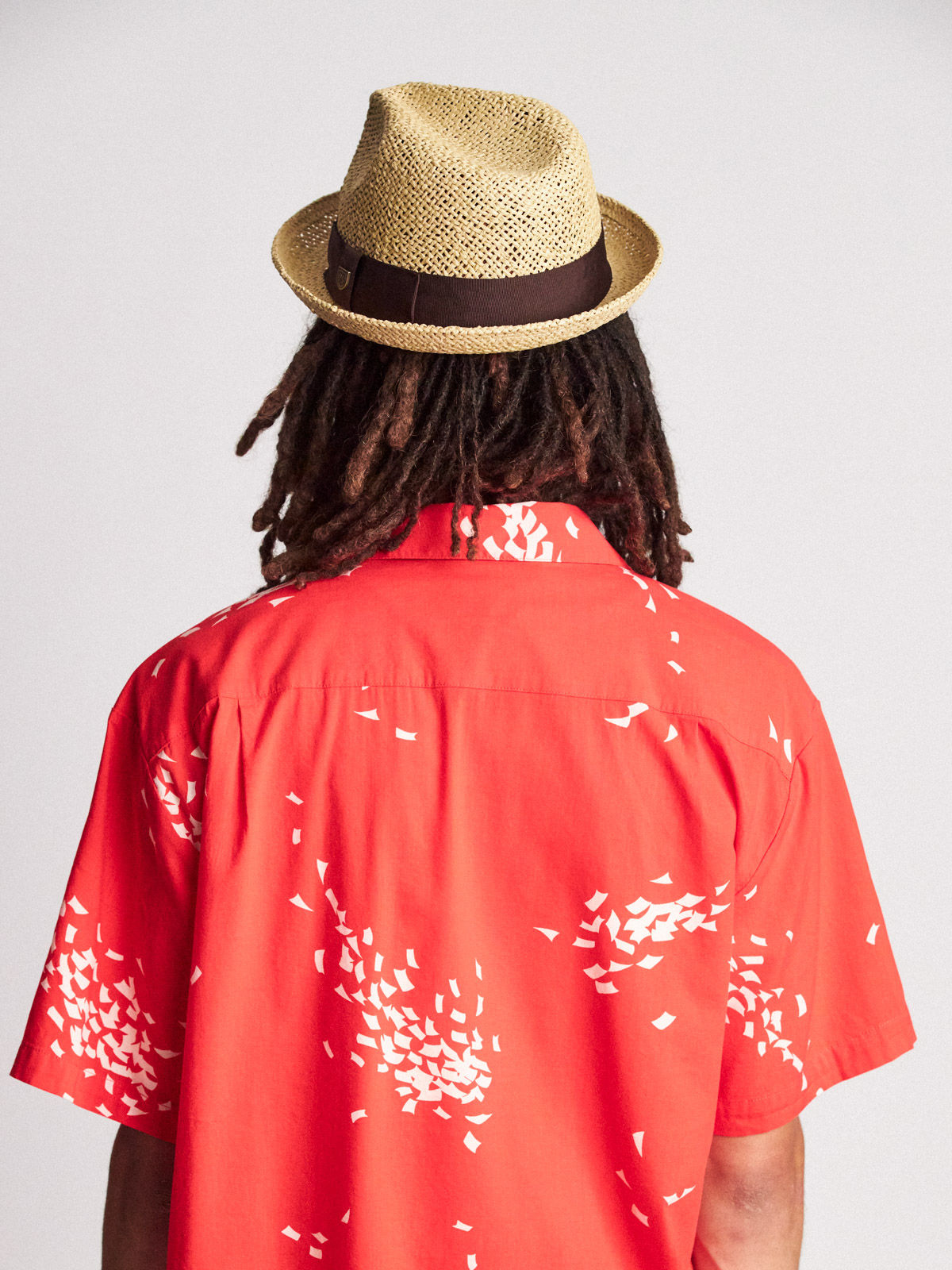 Brixton Castor Fedora Hat (dark tan)