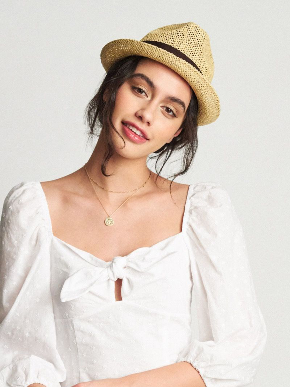 Brixton Castor Fedora Hat (dark tan)