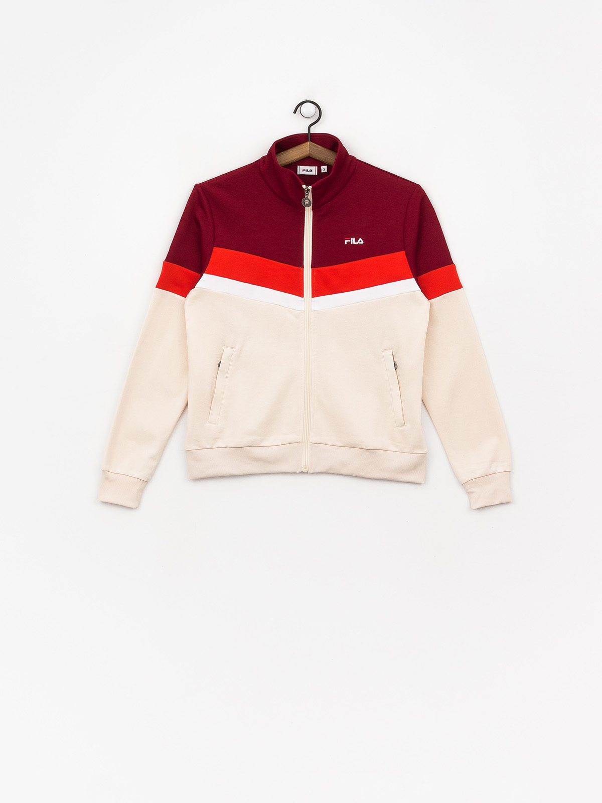Fila Nantale Jacket Wmn (rhubarb/whitecap gray/fiesta/bright white)