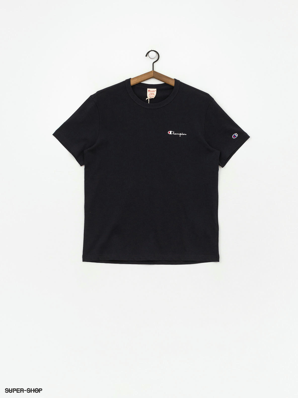 champion chest logo t shirt