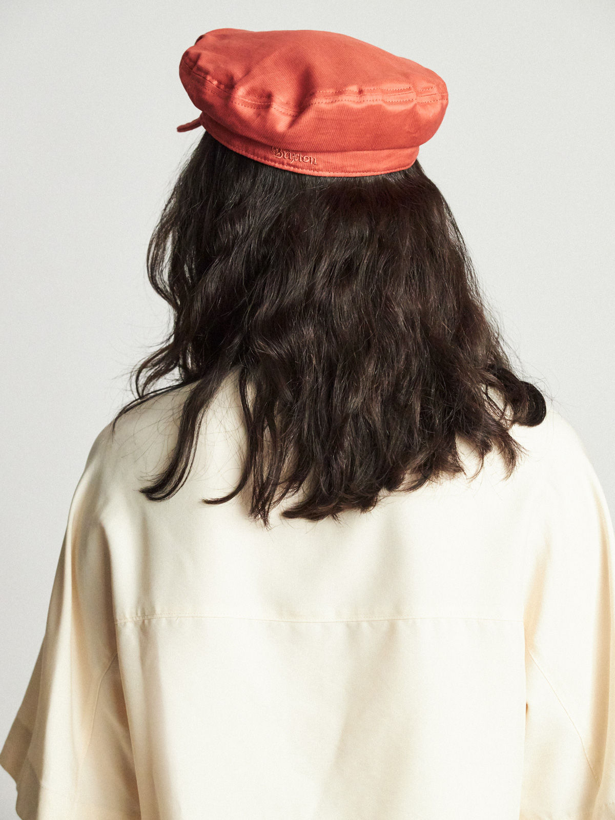 Brixton Fiddler Un W ZD Flat cap Wmn (red clay)