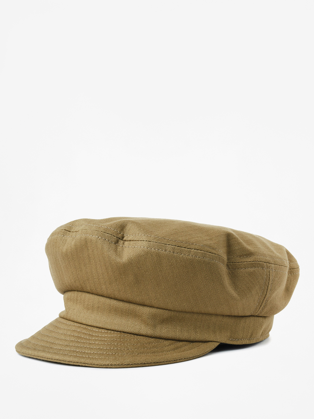 Brixton Fiddler Cap - Fischermütze Mit Geflochtenem Band In Cotton Mix