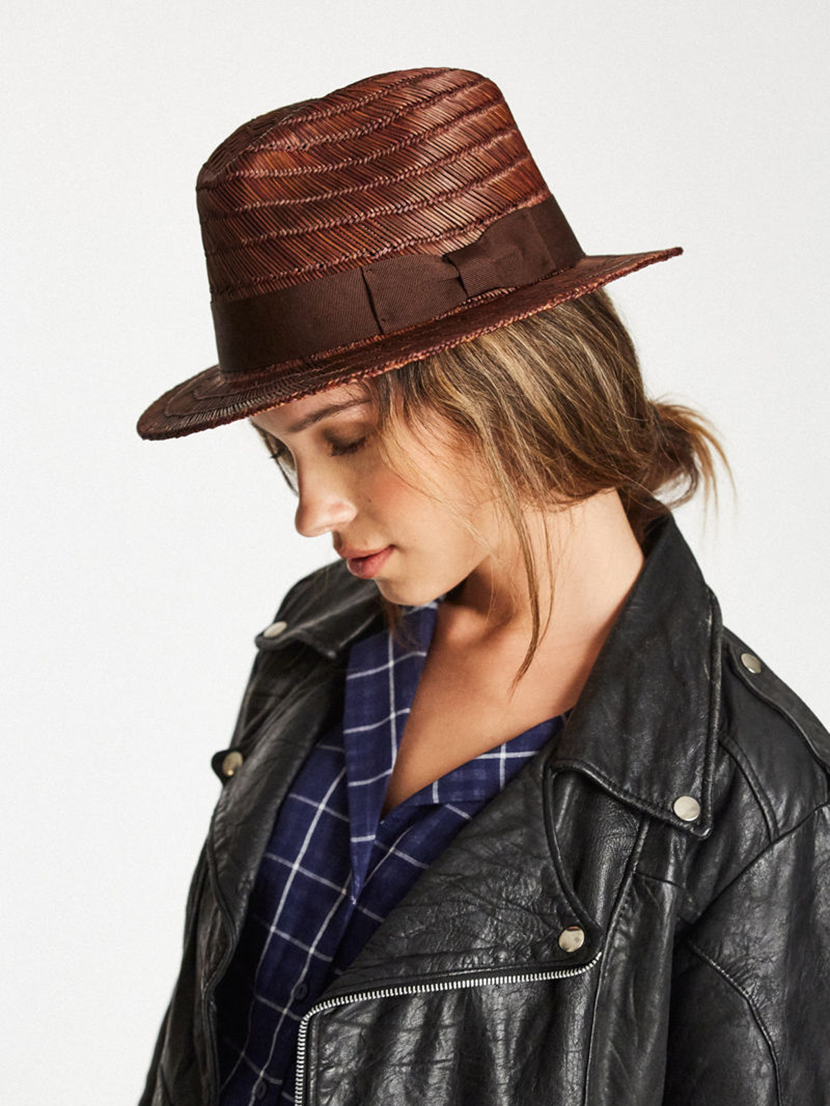 Brixton Rollins Fedora Hat (brown)