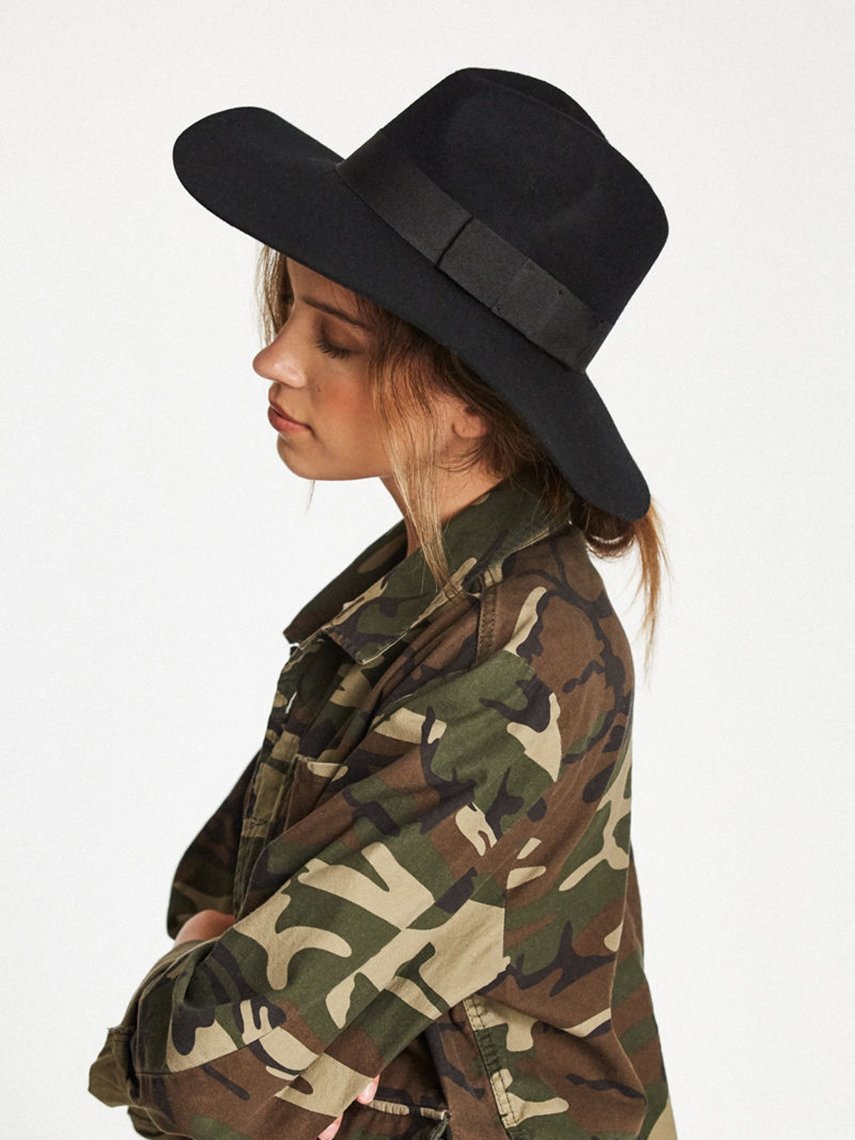 Brixton - Piper Rancher Brixton Piper Hat Wmn - black (black/black) main image 2