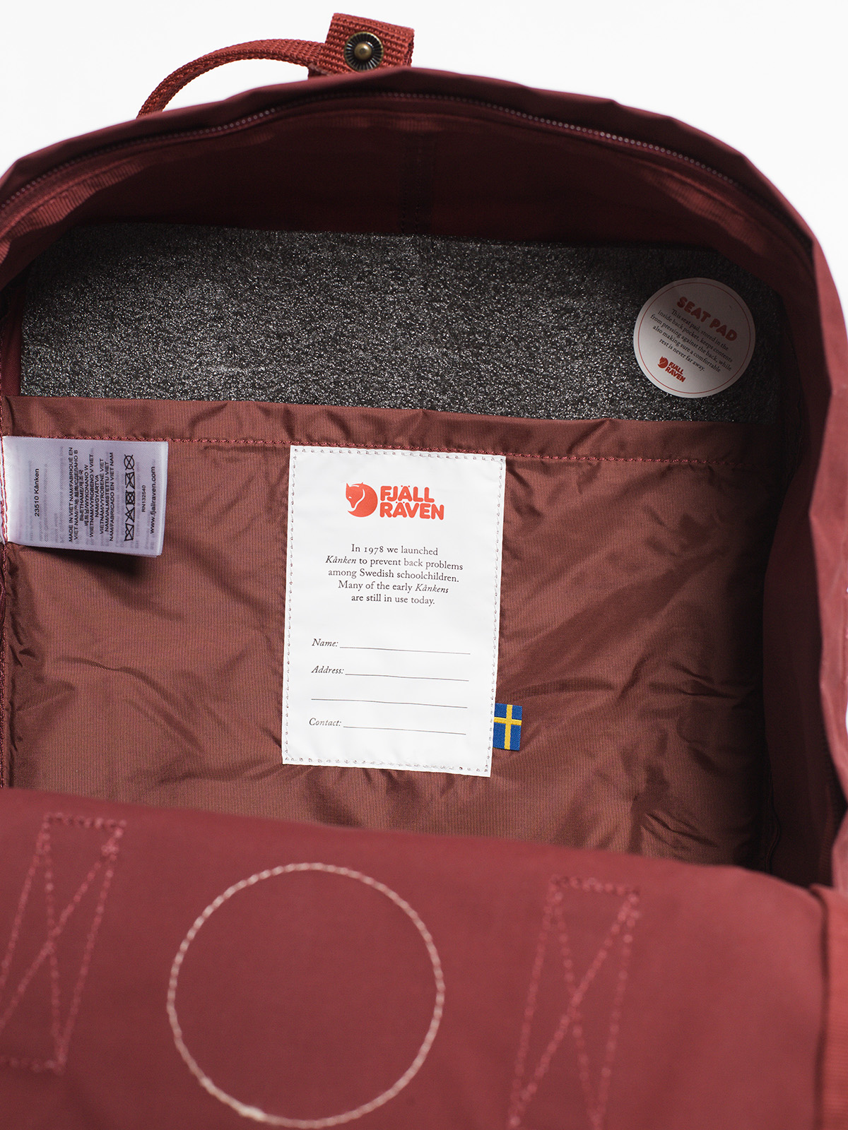 Fjallraven Kanken Rucksack (ox red)