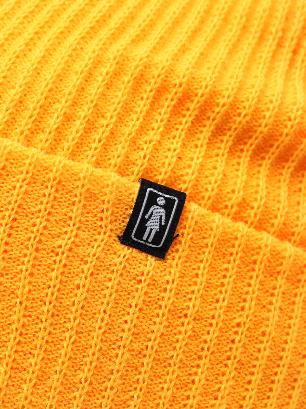 Girl Skateboard Kodak Gold 400 Beanie (gold)