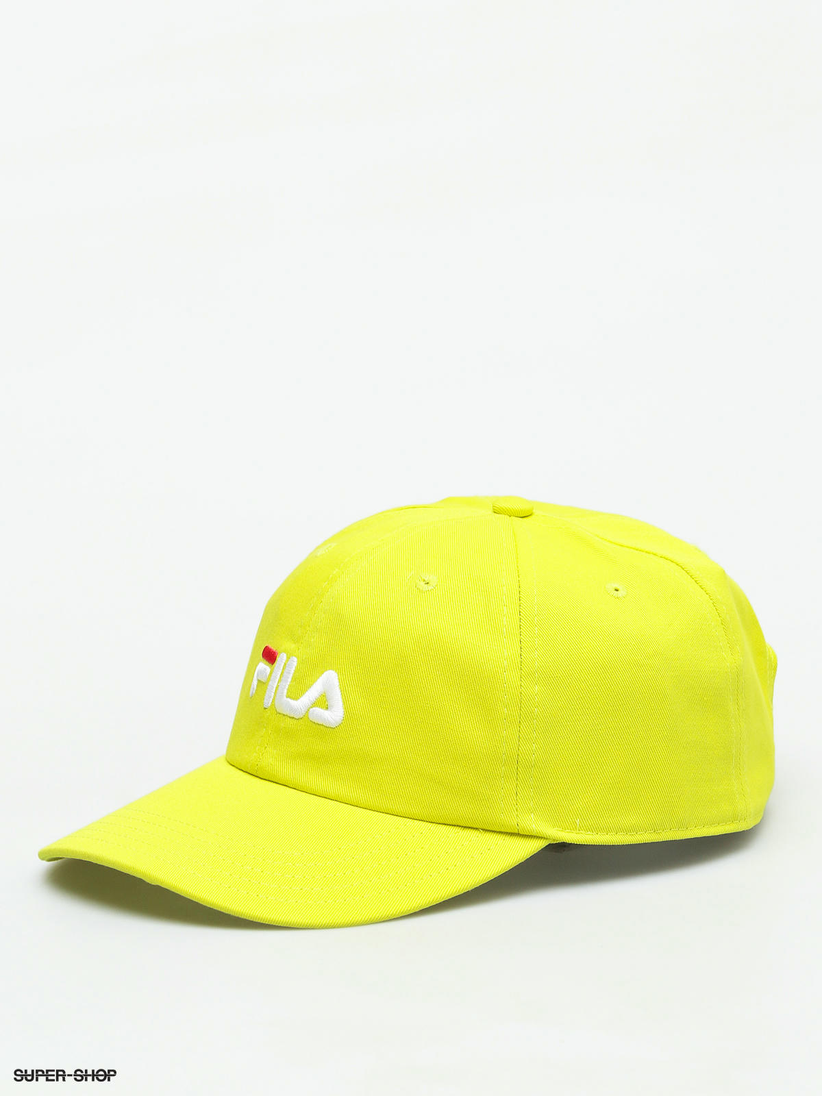 yellow fila hat