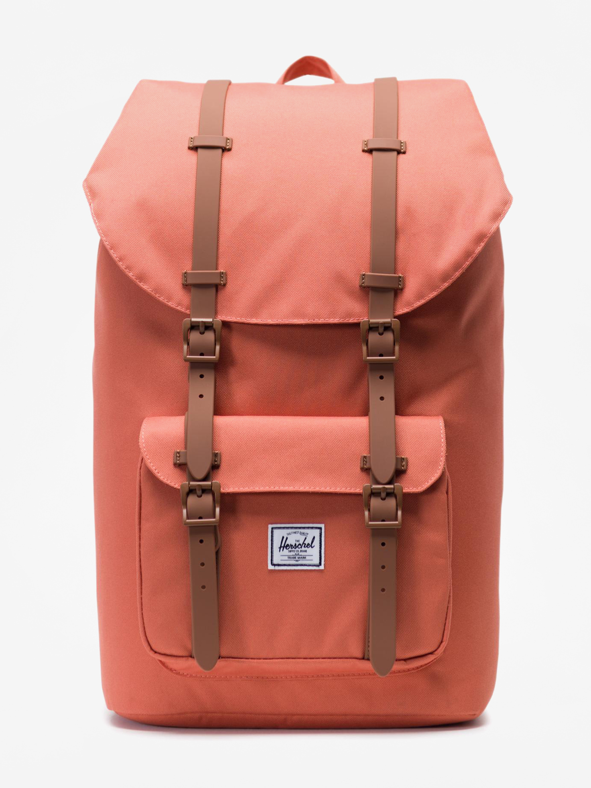 Herschel Supply Co. Little America Backpack (apricot brandy/saddle brown)