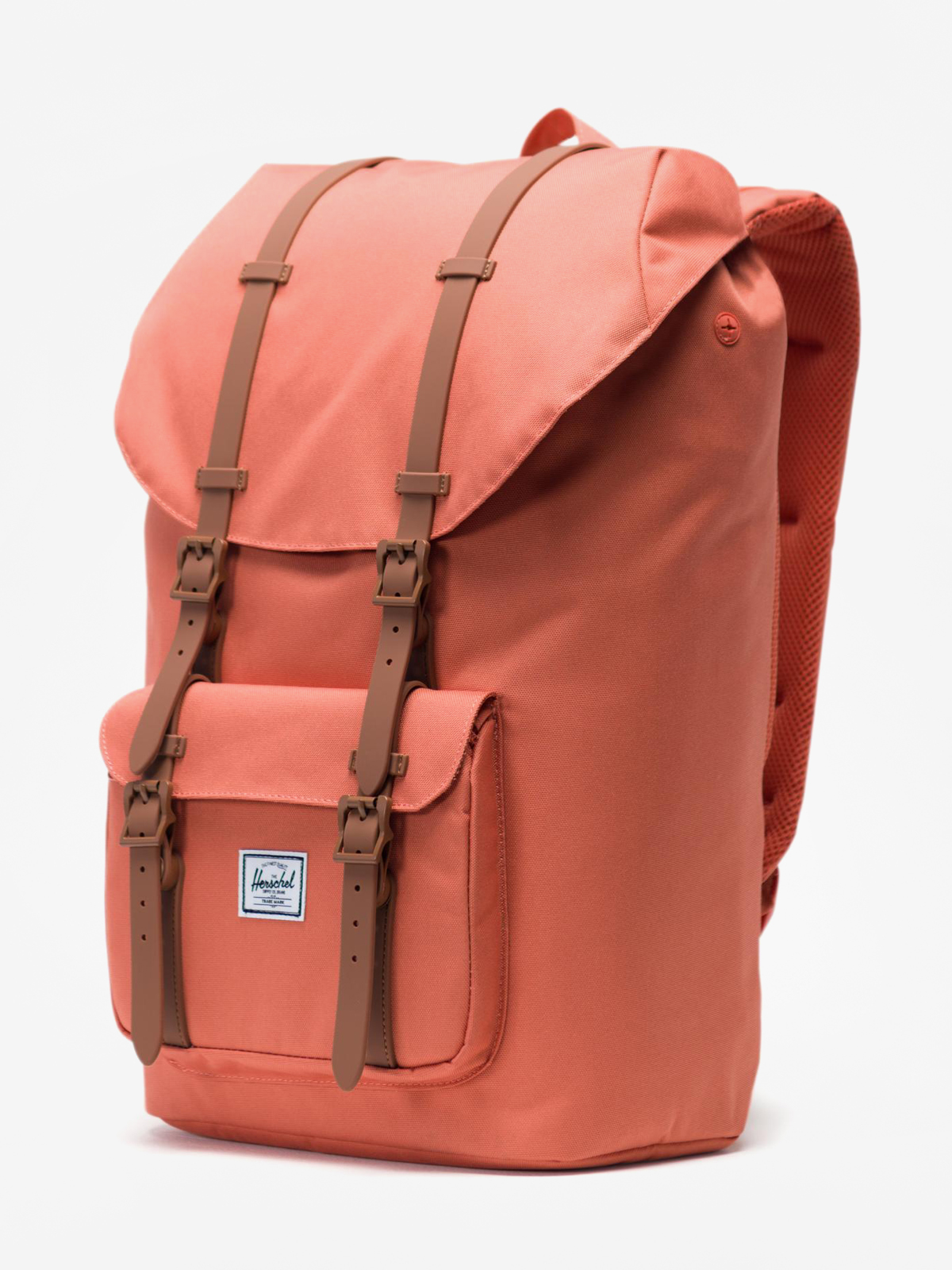 Herschel Supply Co. Little America Backpack (apricot brandy/saddle brown)