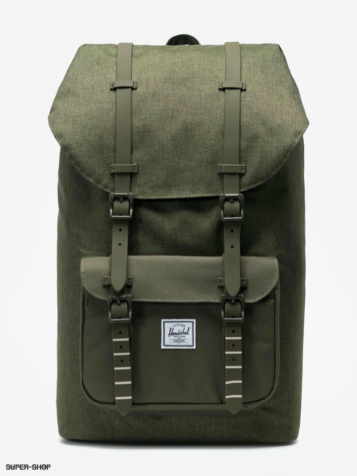 Herschel Supply Co. Little America Backpack (olive night crosshatch ...