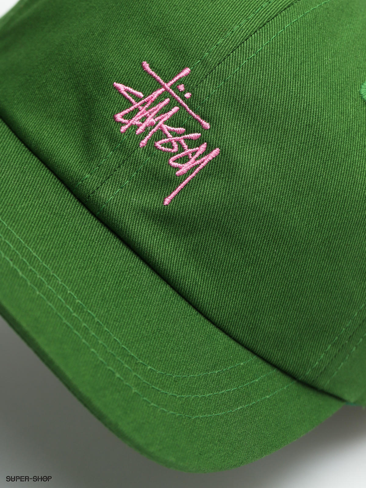 stussy cap green