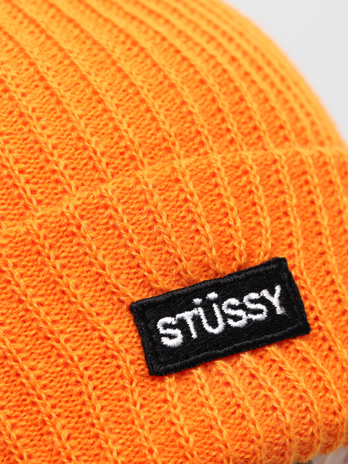 Orange stussy discount beanie