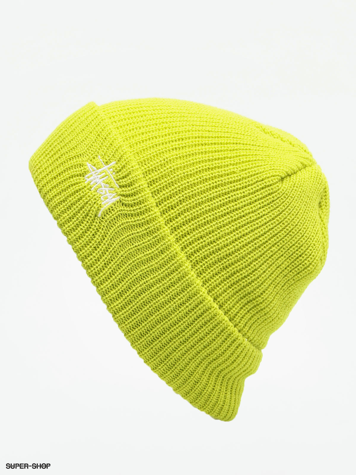 stussy green beanie