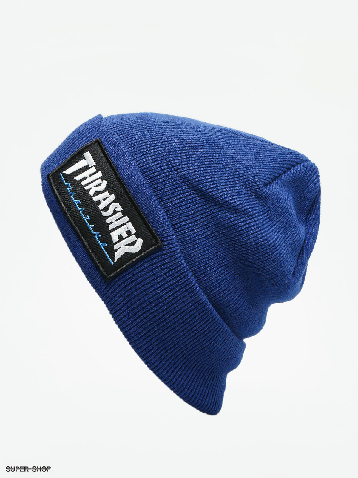 blue thrasher beanie