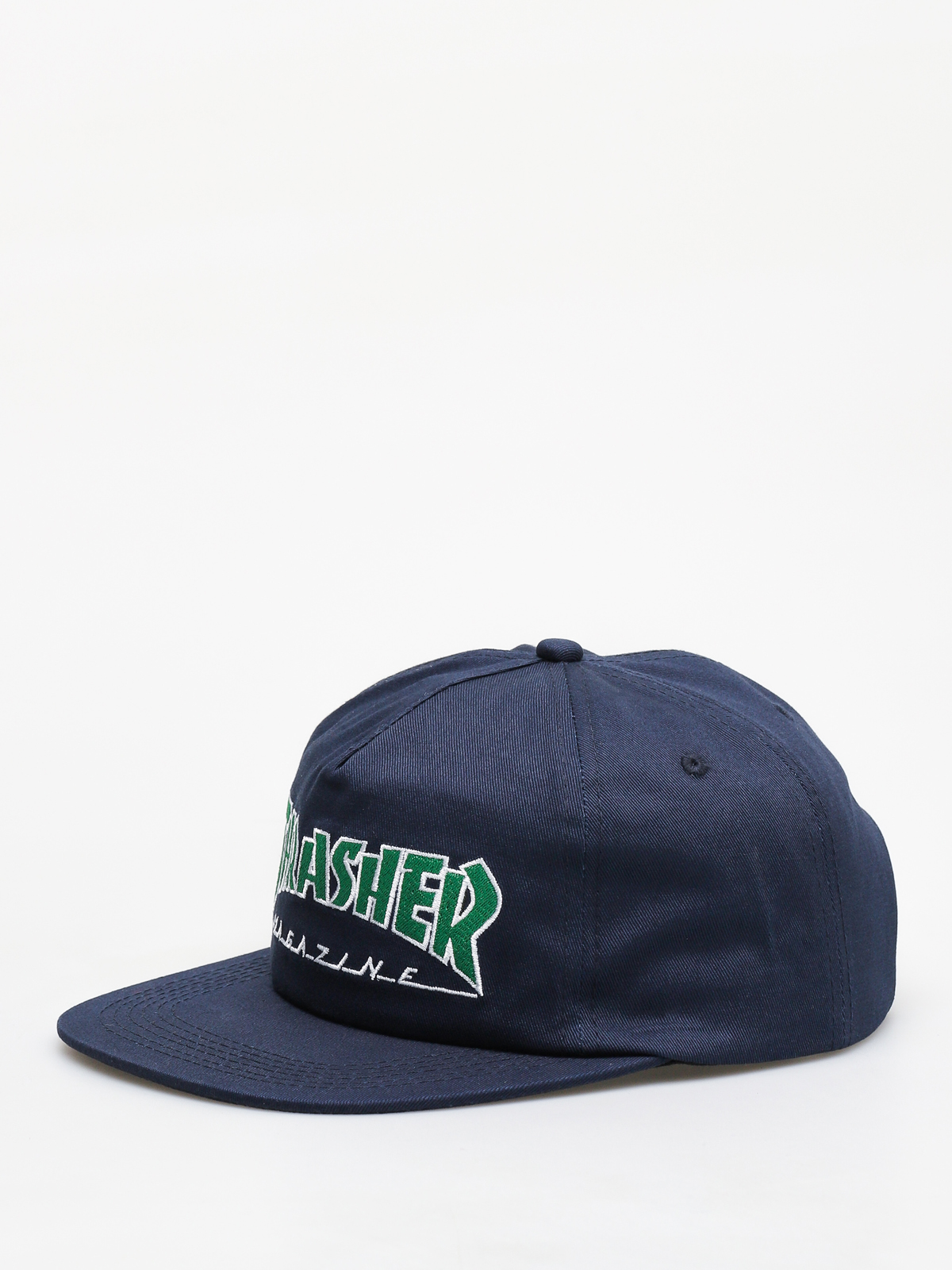 Trasher Snapback Cap Navy 