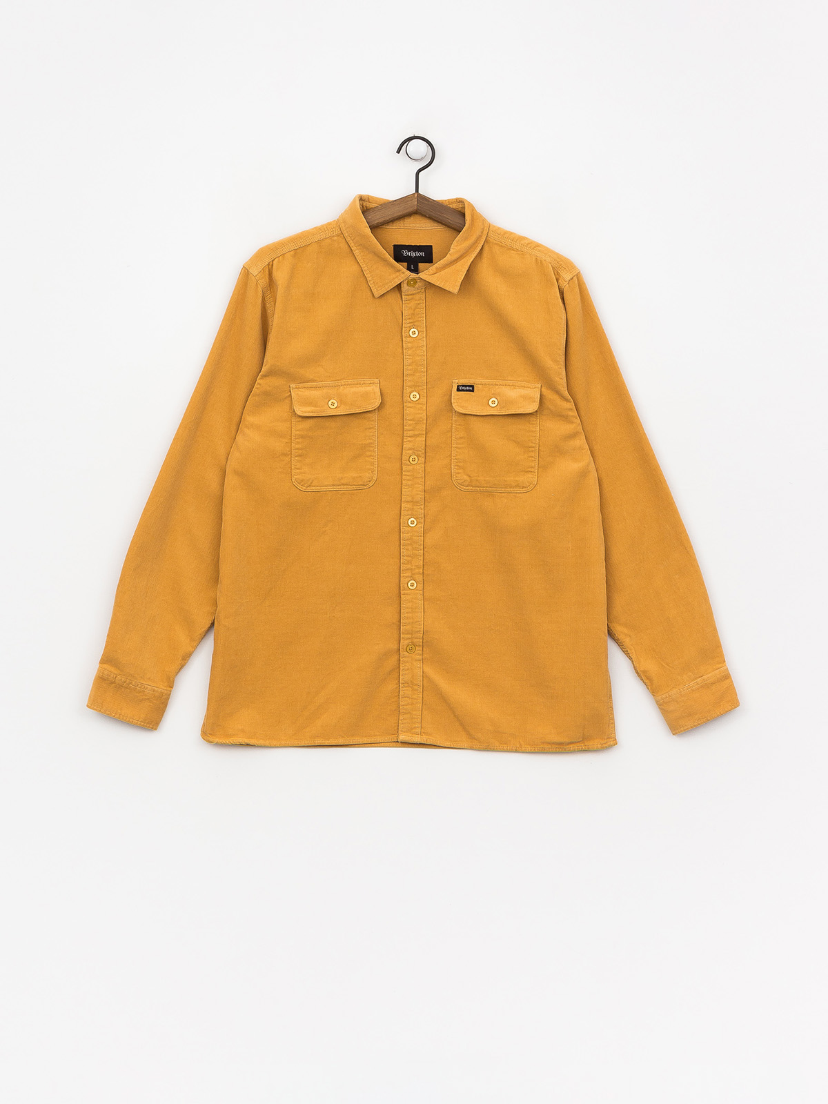 Brixton Archie Flannel Shirt (nugget gold)