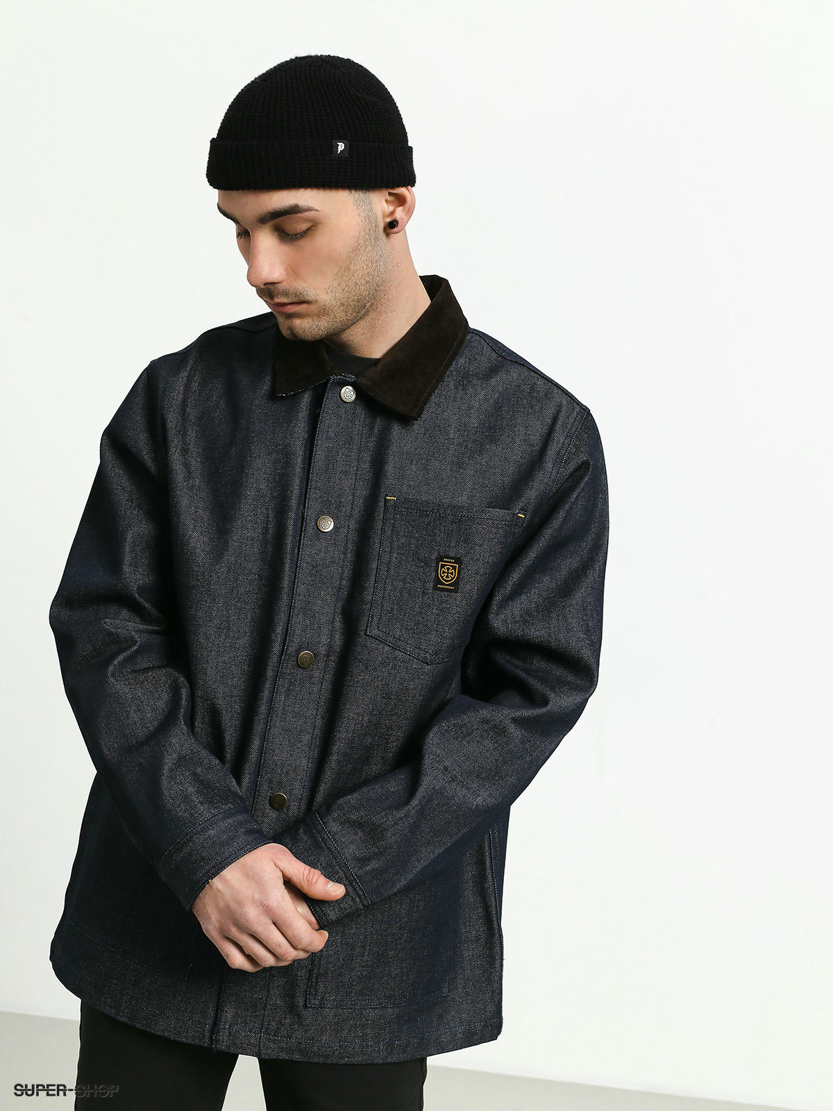 Brixton Yard Denim Jacke (raw indigo)