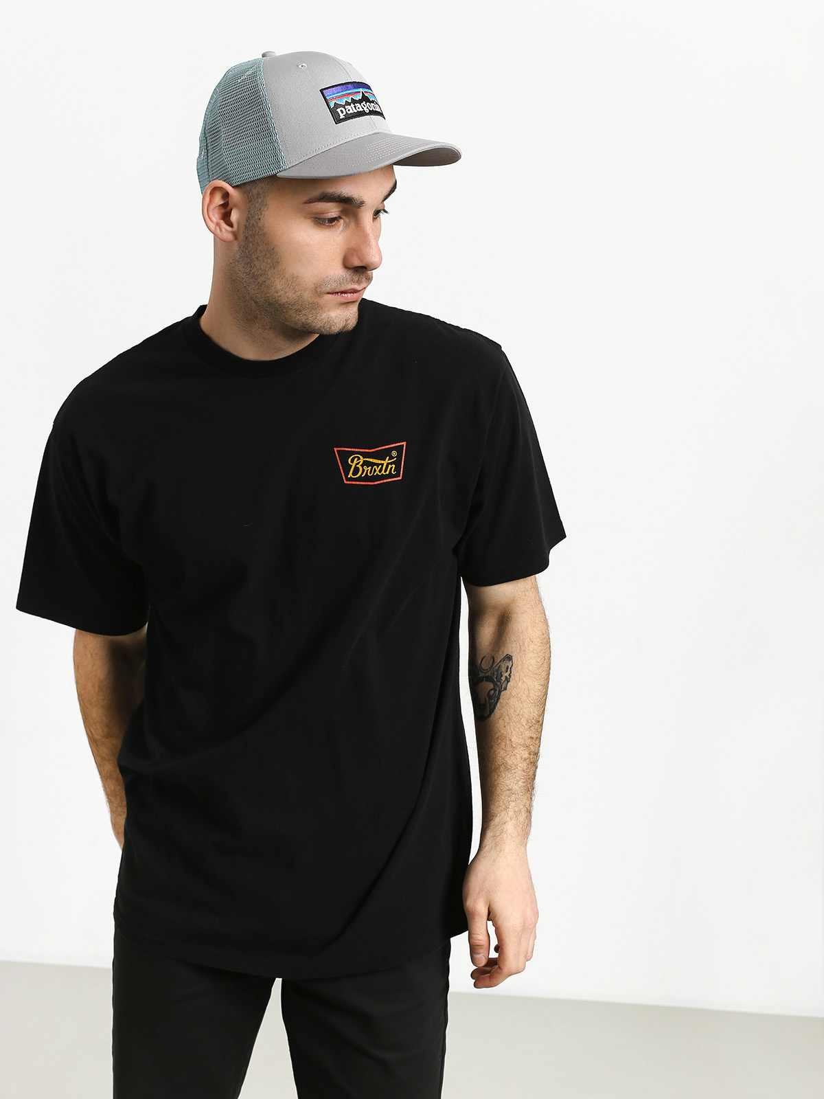 Brixton Stith Stnd T-shirt (black/gold)