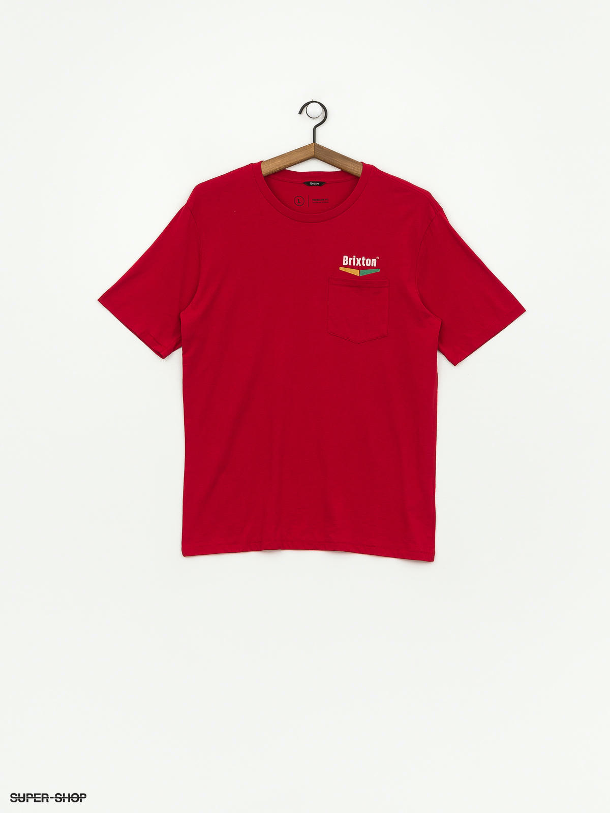 Brixton Velocity Pkt T-shirt (scarlet)