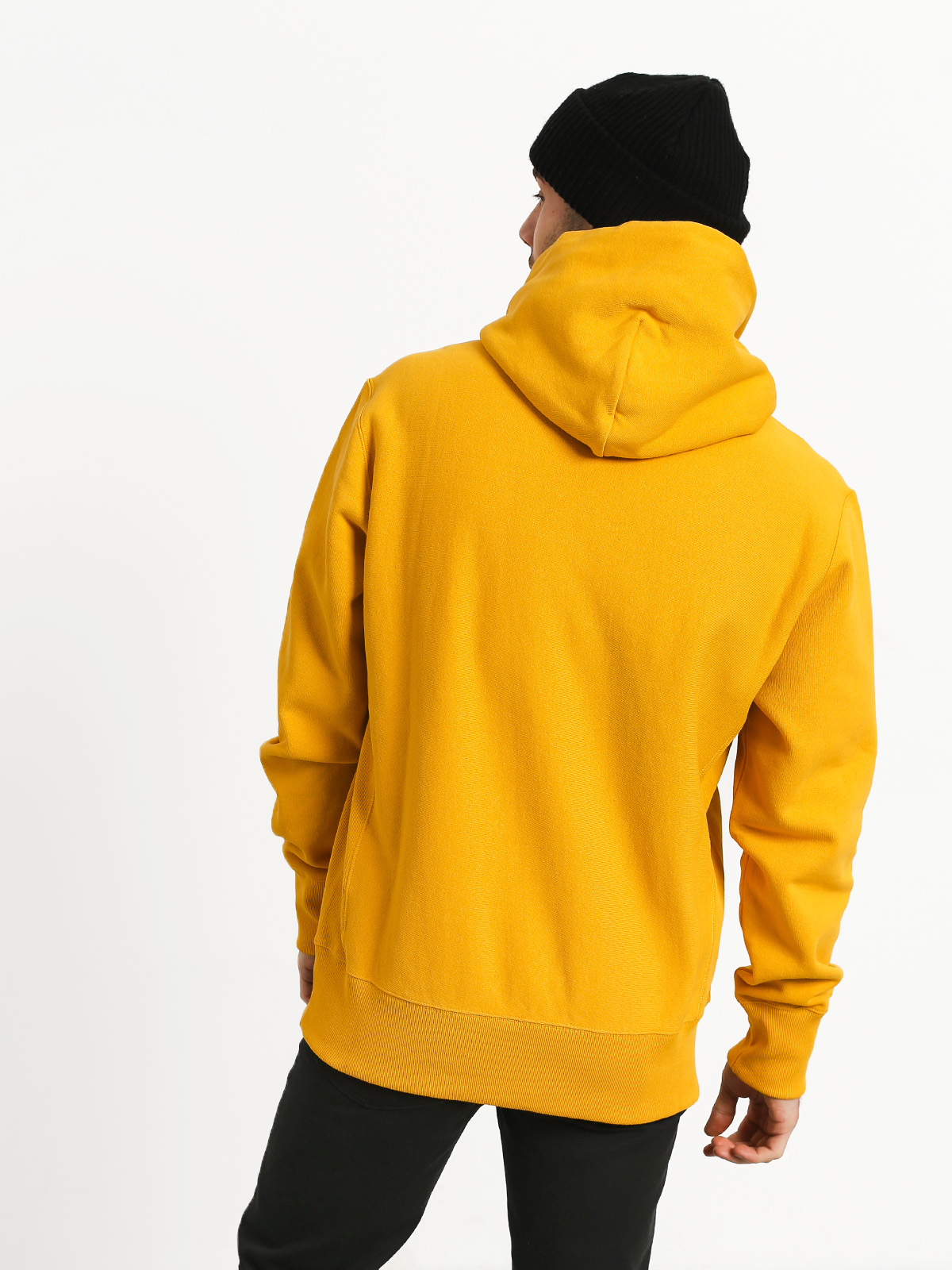 champion mustard hoodie