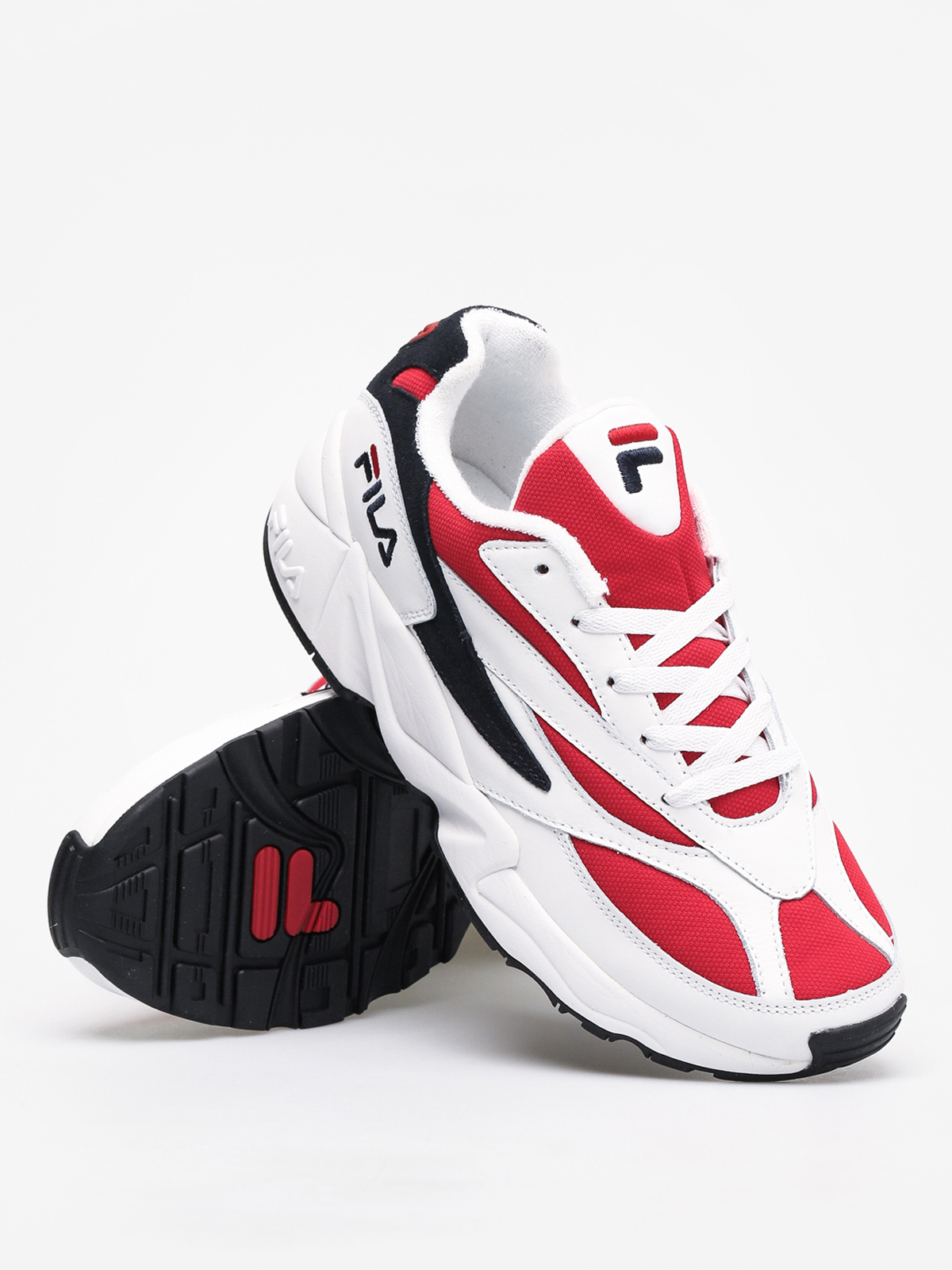 Fila Venom Low Schuhe (white/fila navy/fila red)