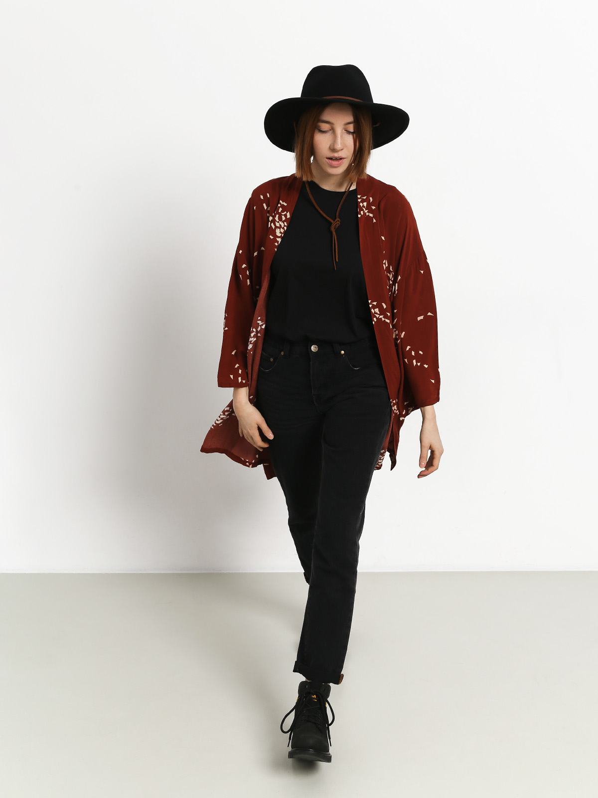 Brixton Evangeline Kimono T-shirt Wmn (henna)