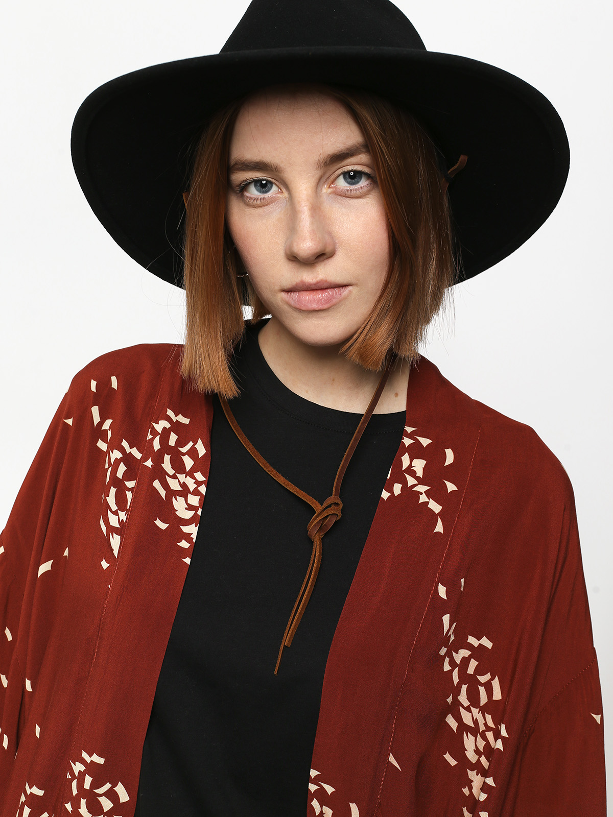 Brixton Evangeline Kimono T-shirt Wmn (henna)