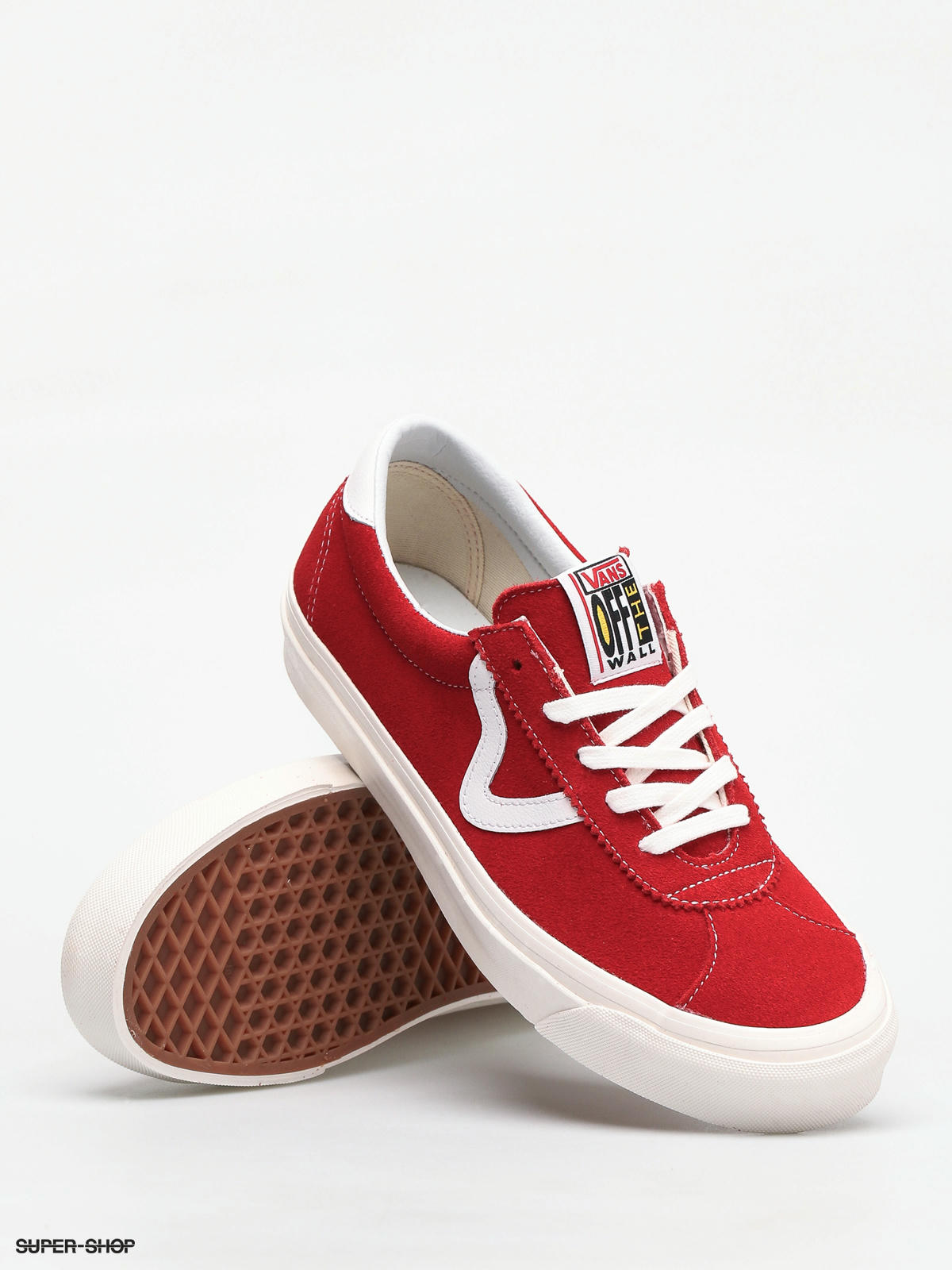 Vans style hotsell 73 dx red