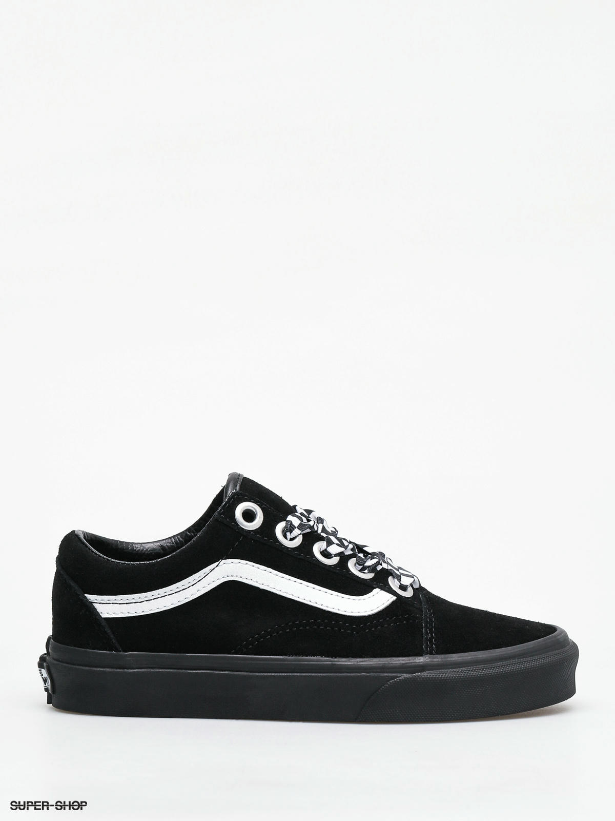 Vans Old Skool Shoes (check lace)