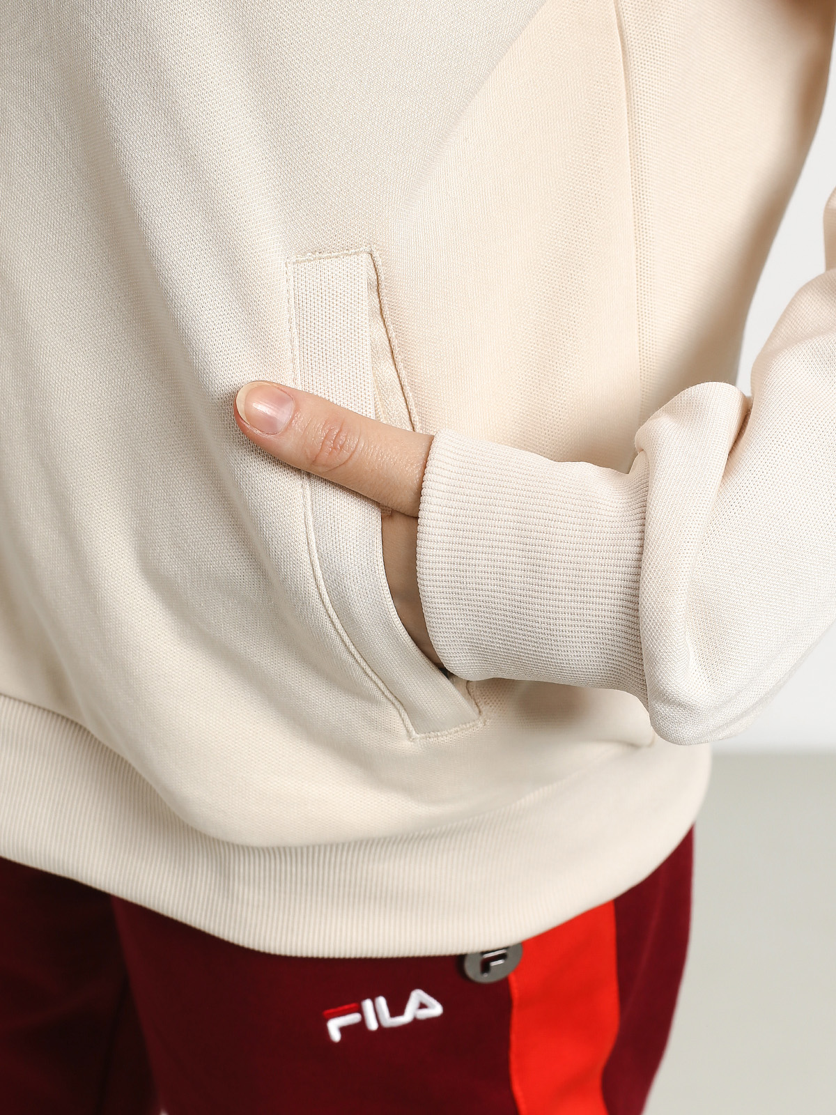 Fila Nantale Jacket Wmn (rhubarb/whitecap gray/fiesta/bright white)