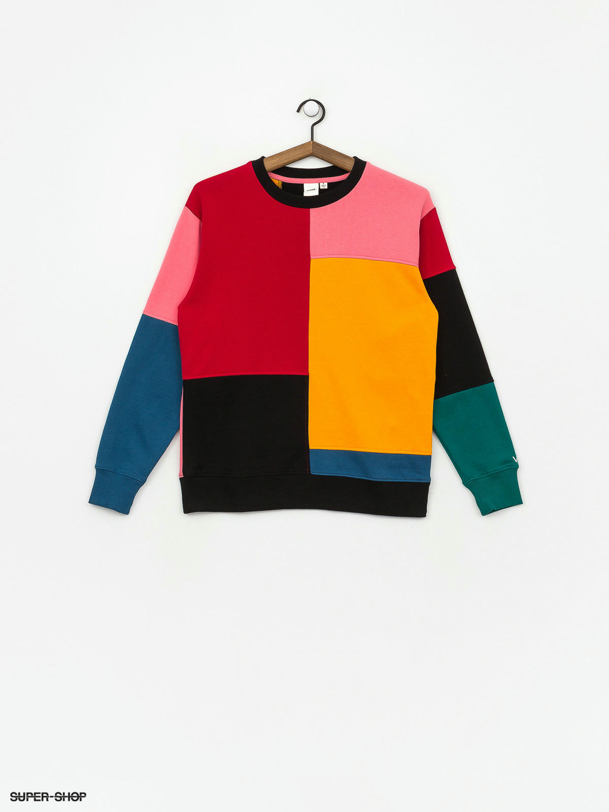 vans patchwork sweater