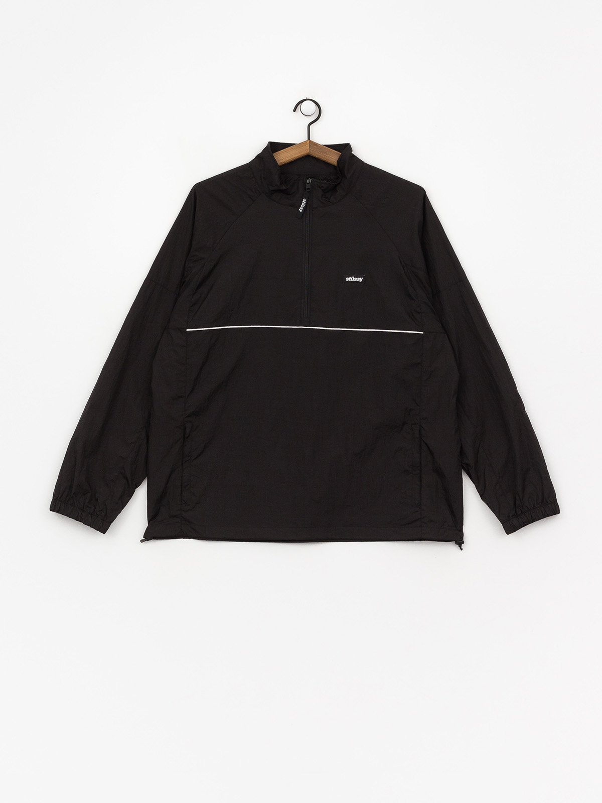 PA1 RRP £149.99 Mens Stussy Sport Nylon Black Jacket