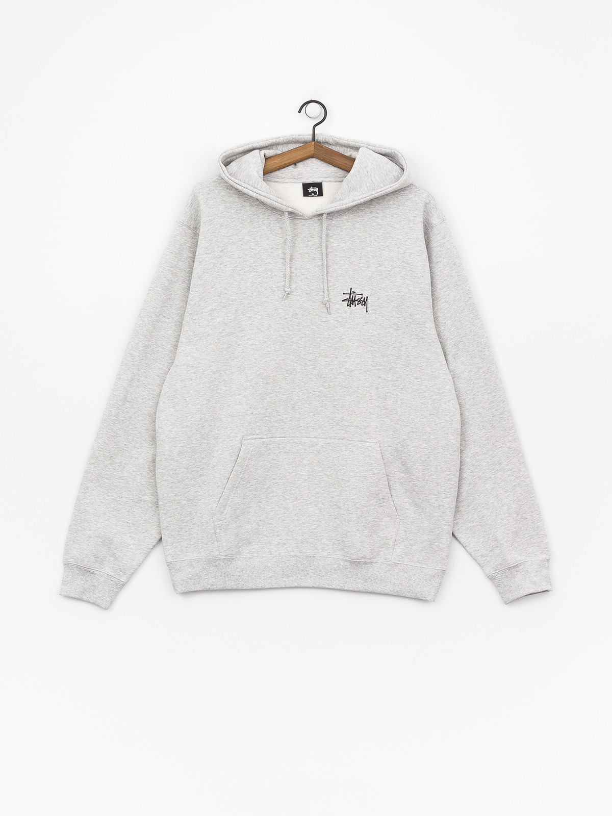 Stussy Basic HD Hoodie (ash heather)
