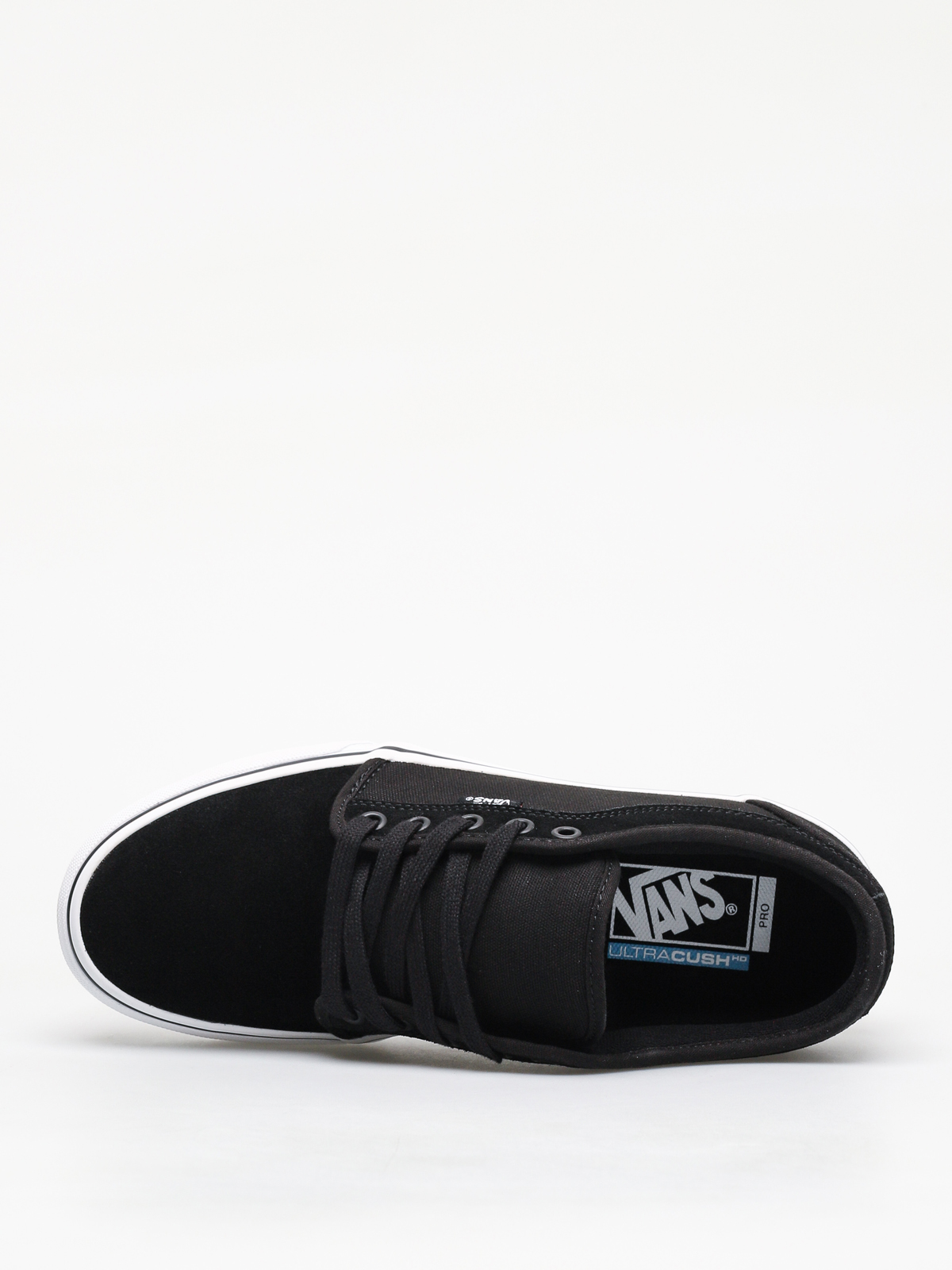 vans chukka low black and white