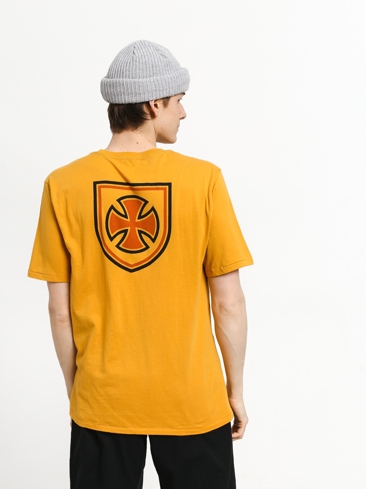 Brixton Hedge Prt T-shirt (yellow)