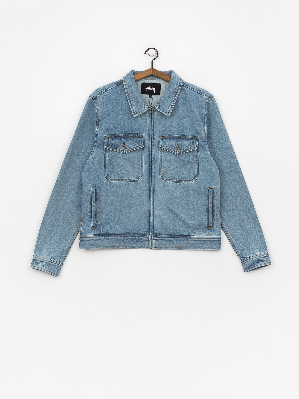 Stussy Denim Garage Jacket (light blue)
