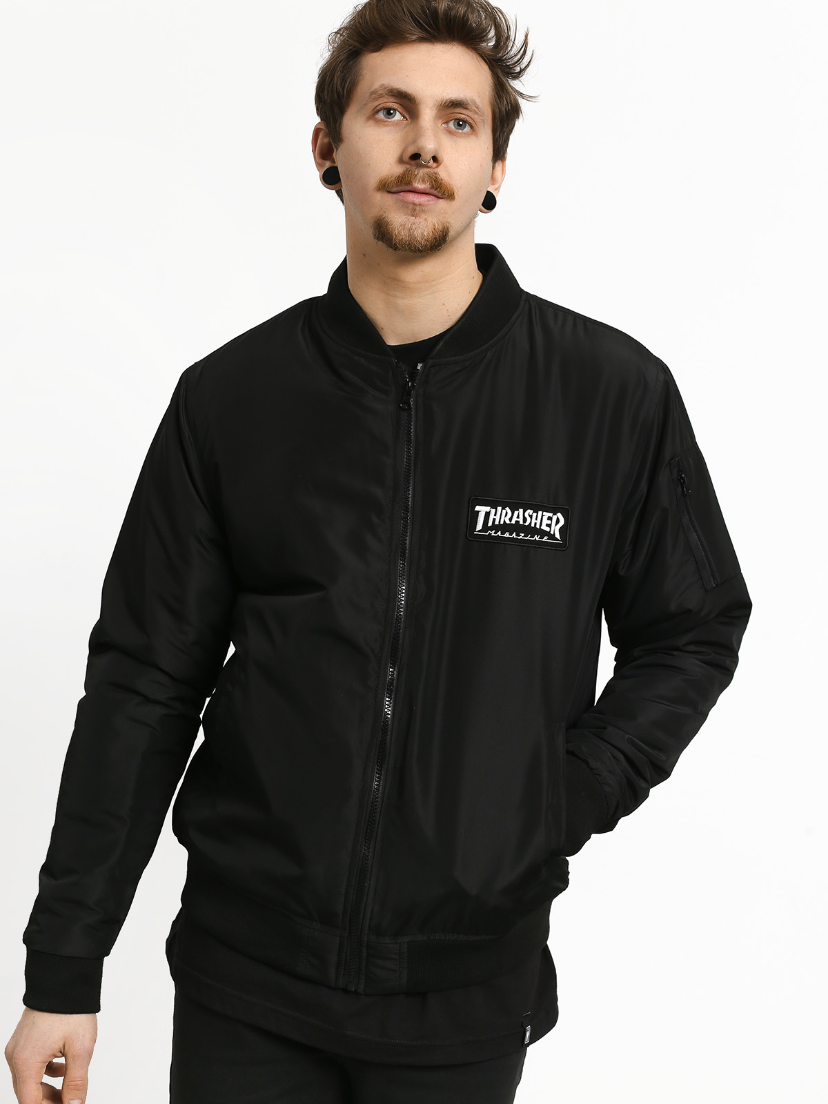 Thrasher Bomber Jacket (black)