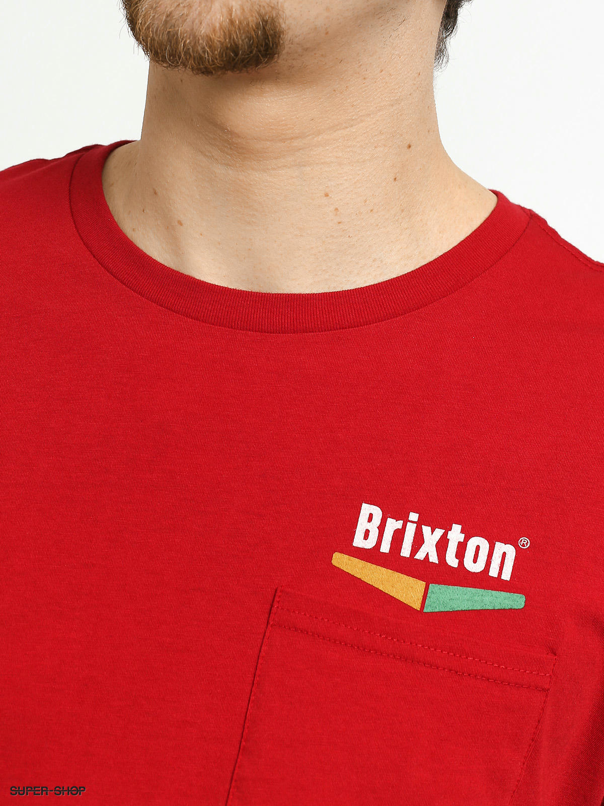 Brixton Velocity Pkt T-shirt (scarlet)