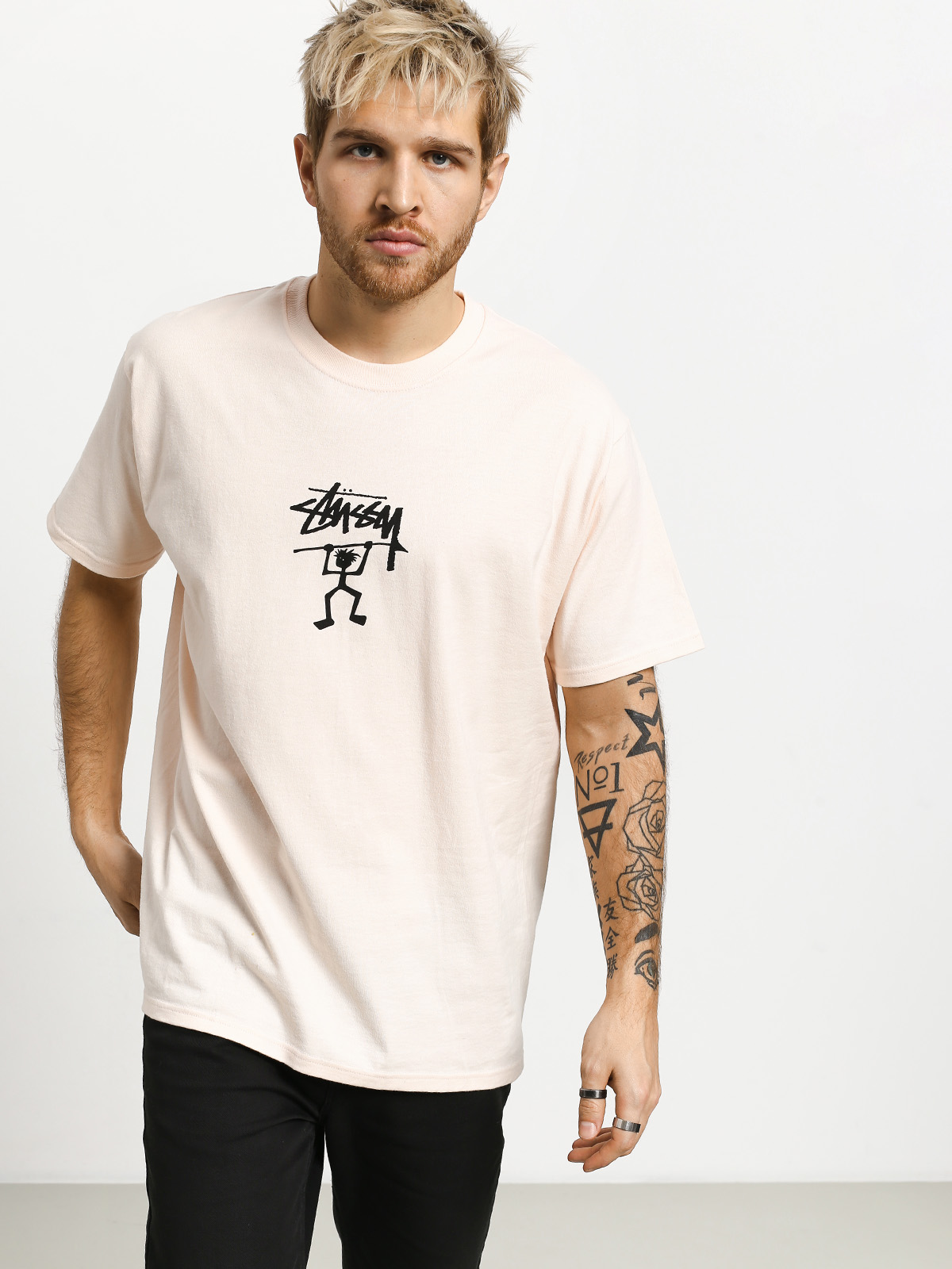 stussy warrior man tee