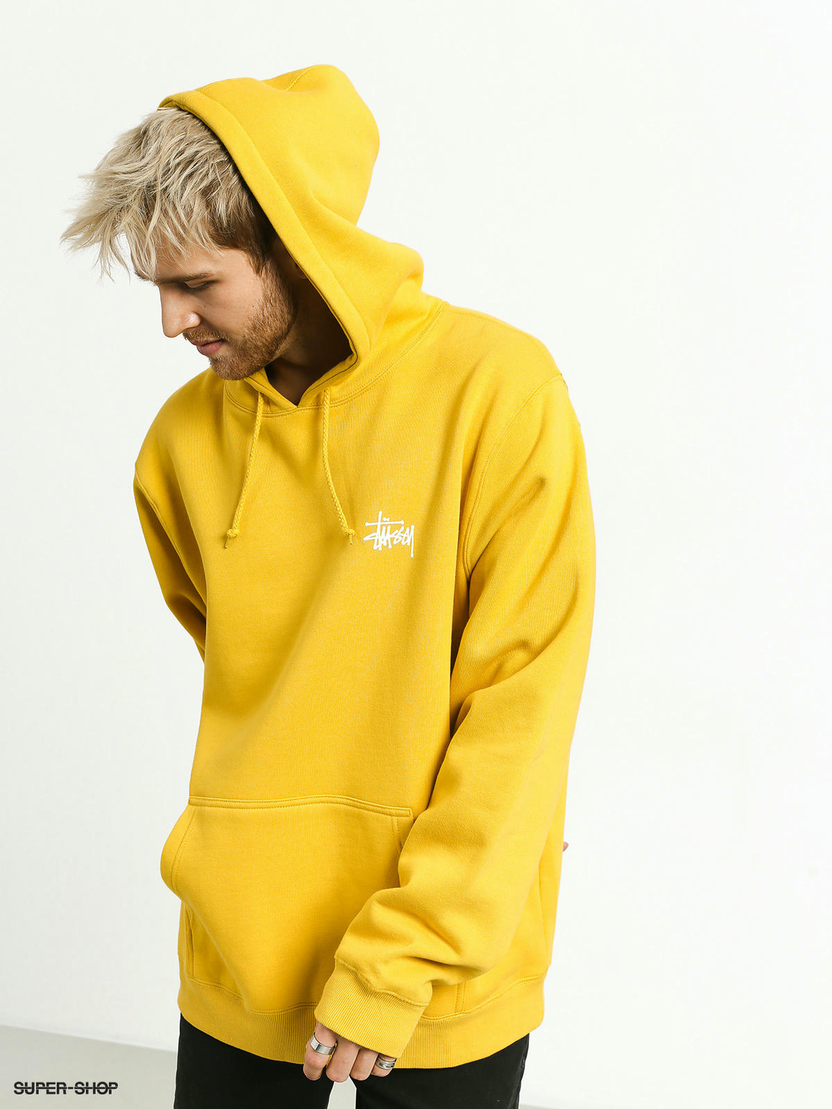 basic yellow hoodie