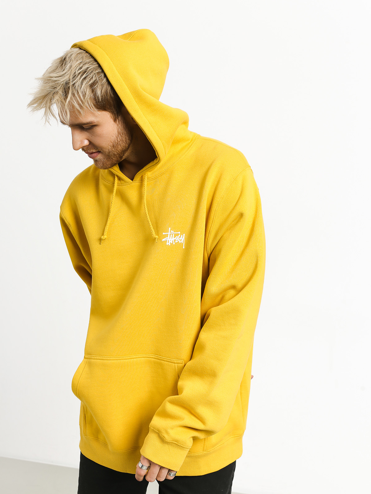 Stussy Basic HD Hoodie (yellow)